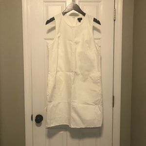White Denim J. Crew Dress, Size 8, NWT